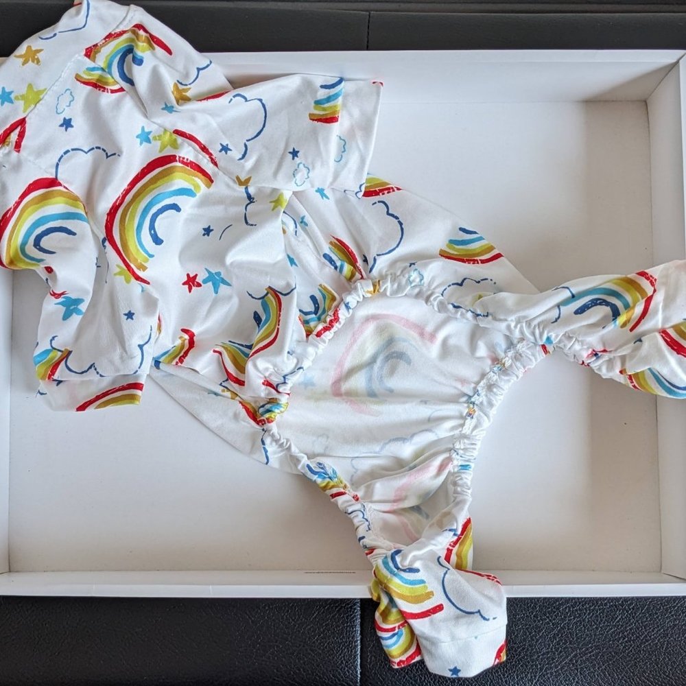 3/$10 ♥️ new Small dog cloth rainbows cute pet